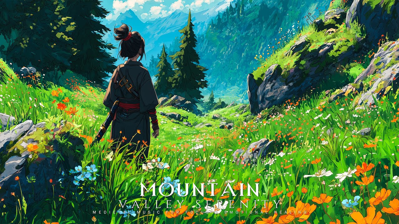 Mountain Valley Serenity | Medieval Music for Focus & Emotional Healing