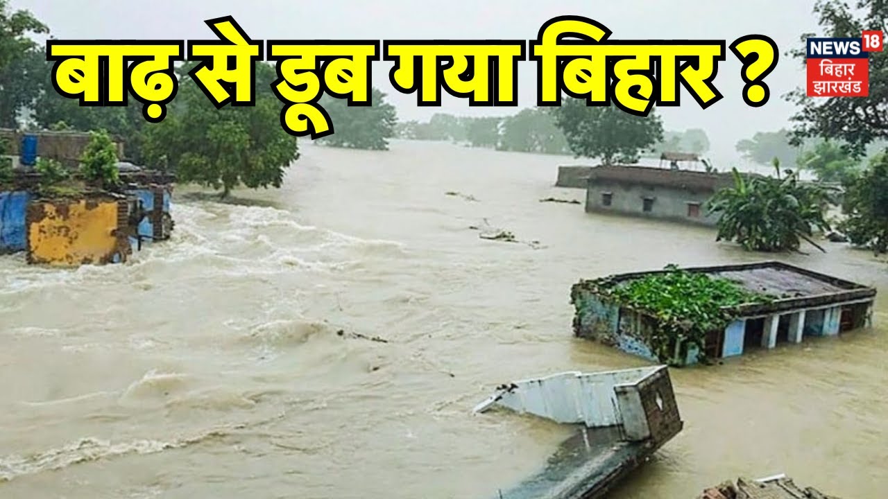 Bihar Flood News : बिहार में बाढ़ से हाहाकार ? | Flood in Bihar | Bihar Weather | Latest News | News