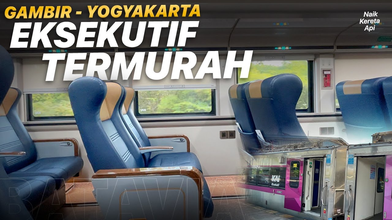 Gambir-Yogyakarta Mending Naik Ini‼️ KA Batavia New Generation part #2