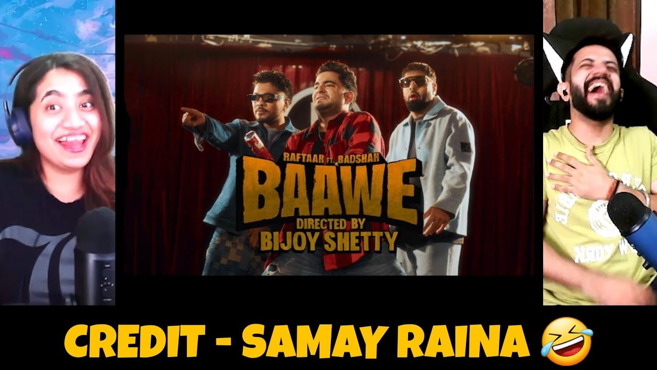 RAFTAAR X BADSHAH - BAAWE | Samay Raina | HARD DRIVE Vol.2 | Reaction | The Tenth Staar