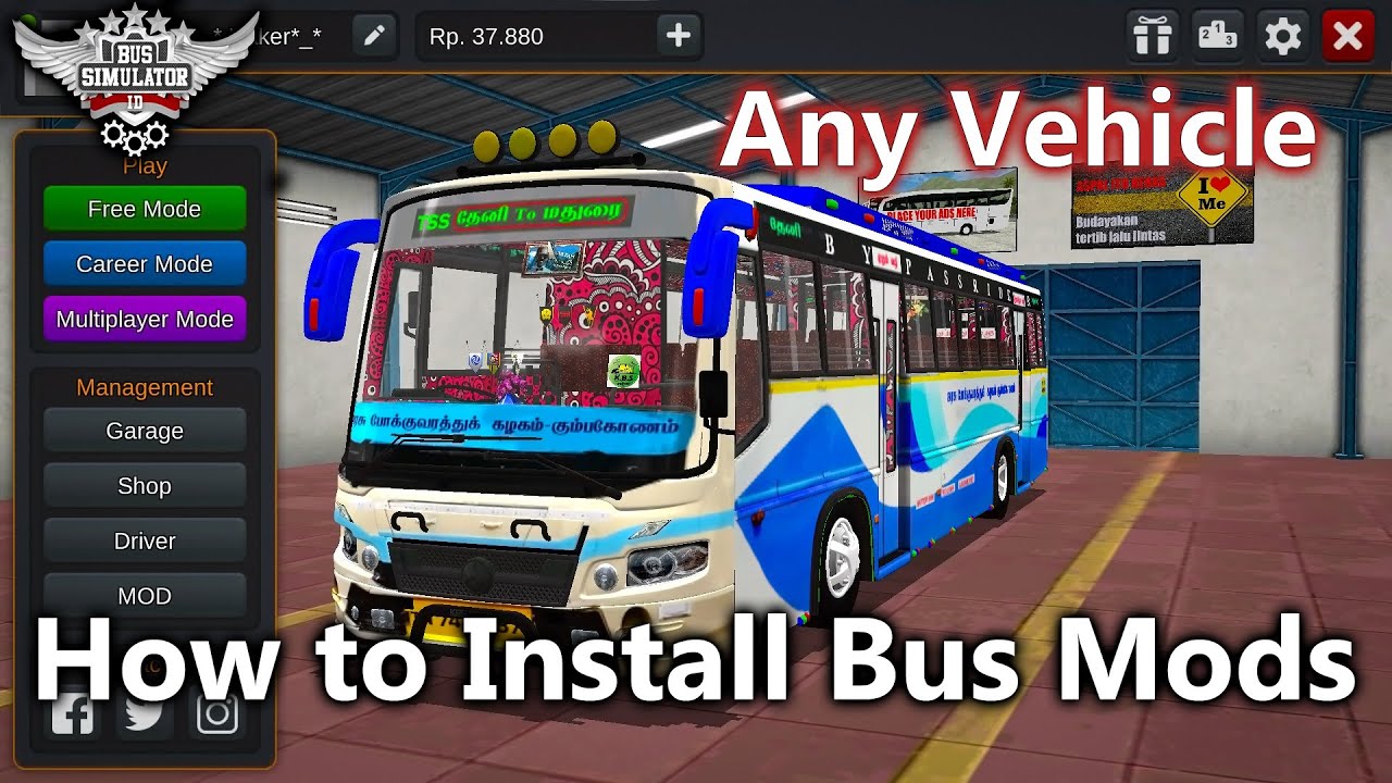 How to Install Mods in Bus Simulator Indonesia