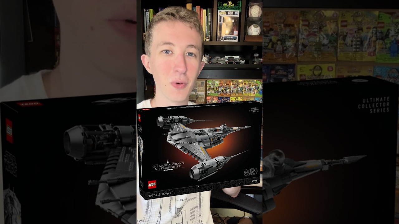 Представлены наборы LEGO Star Wars UCS N-1 Starfighter и Darksaber! 75442 и 40917