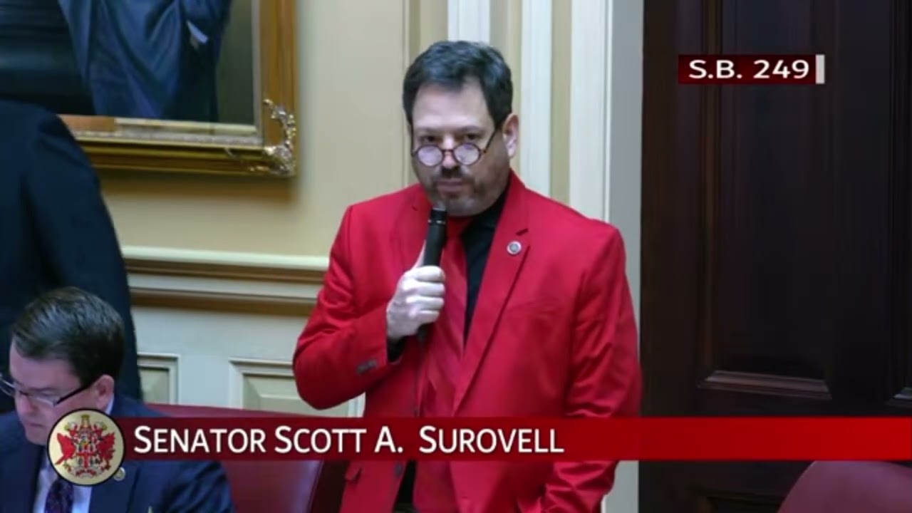 Sen. Surovell Speaks on His Bill to Strengthen Electric Utilities' Integrated Resource Plans (SB249)