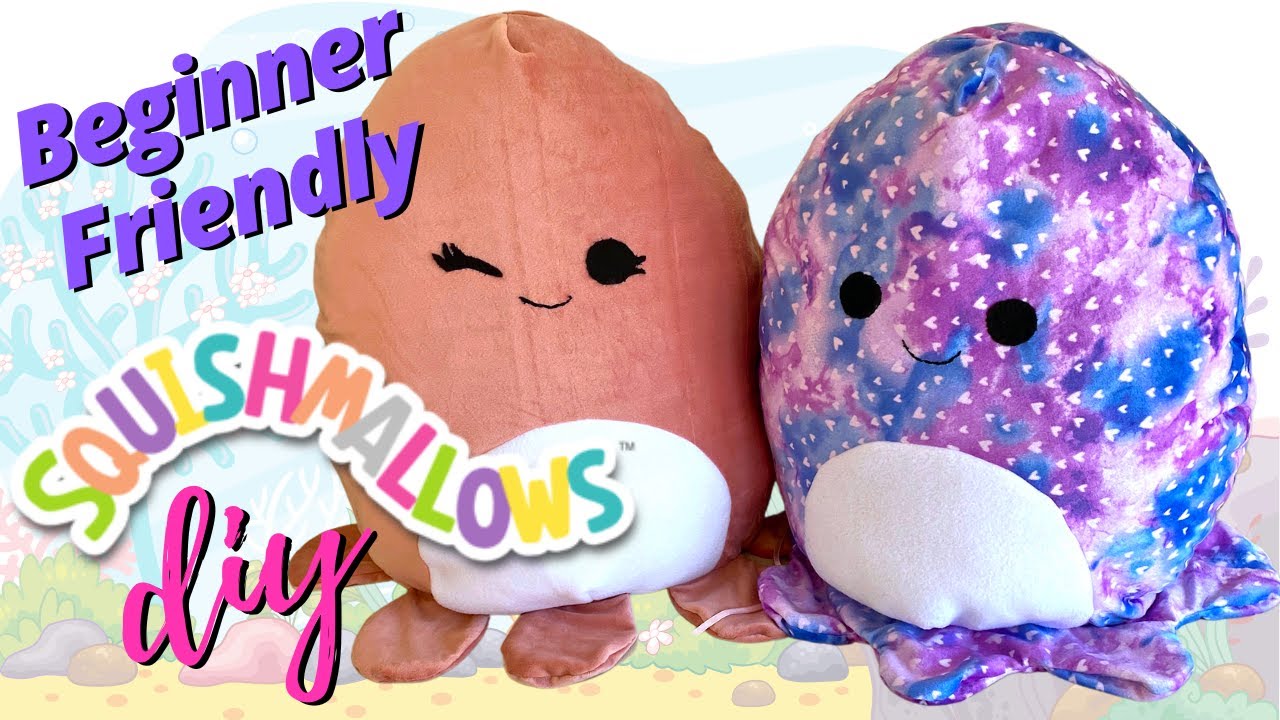 STEP-BY-STEP TUTORIAL: DIY LARGE SQUISHMALLOWS