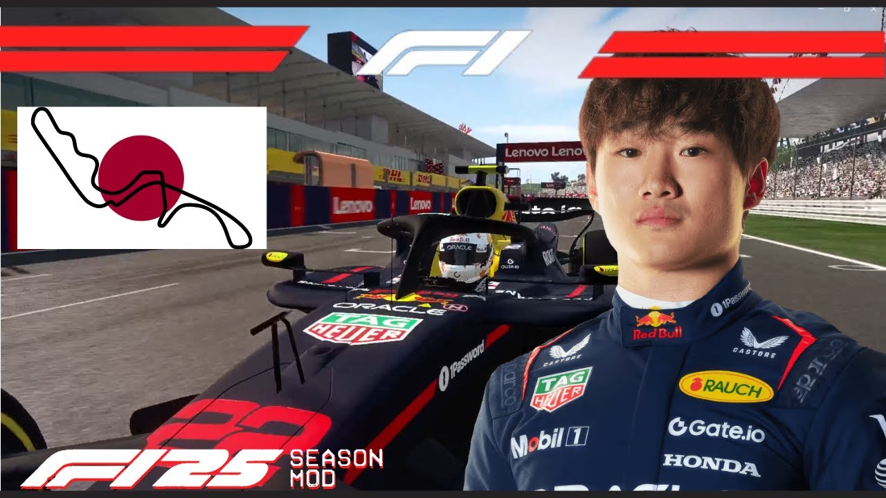 ¡TSUNODA SE SUBE AL RED BULL! SUZUKA SERÁ SU PRIMERA PRUEBA | F1 24 MOD 2025