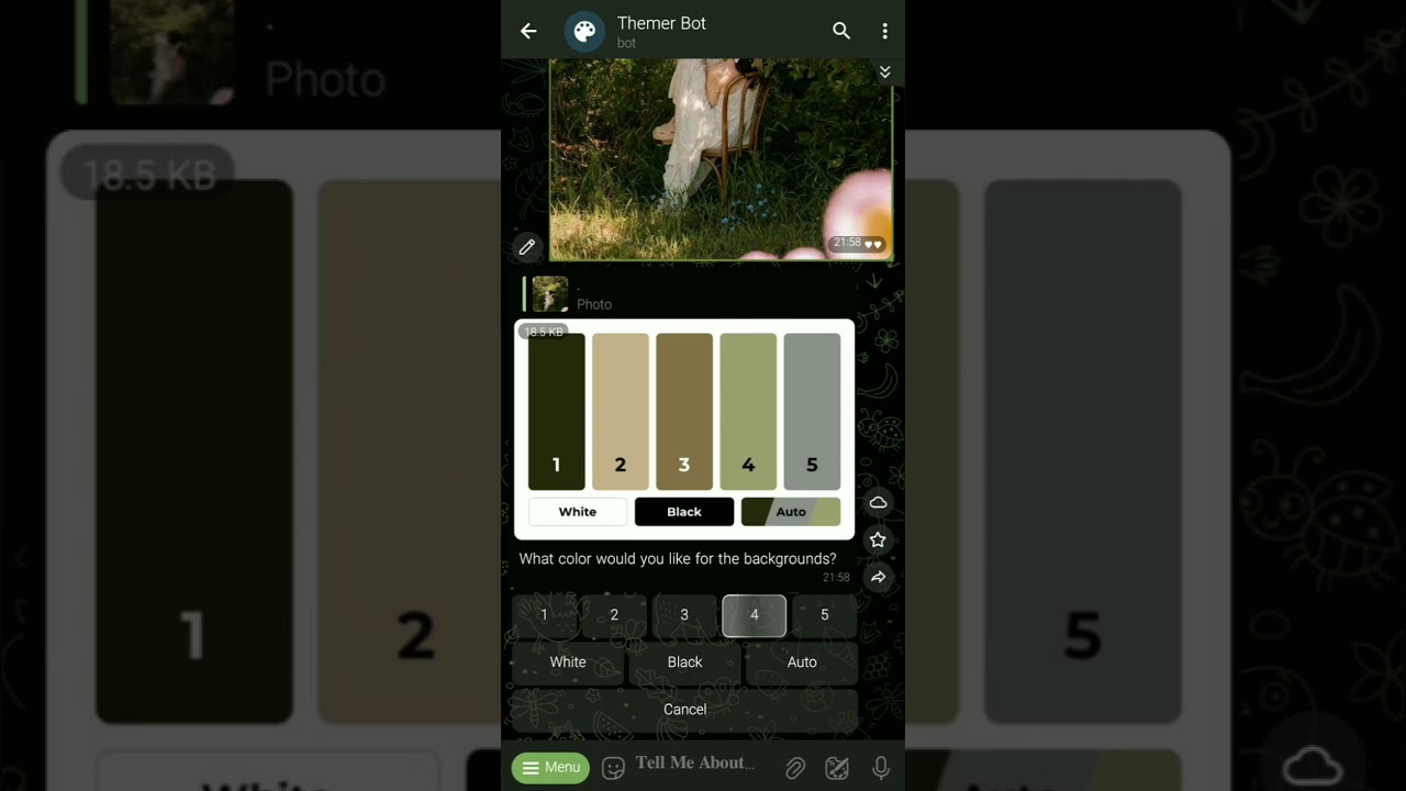 Make a theme for your telegram