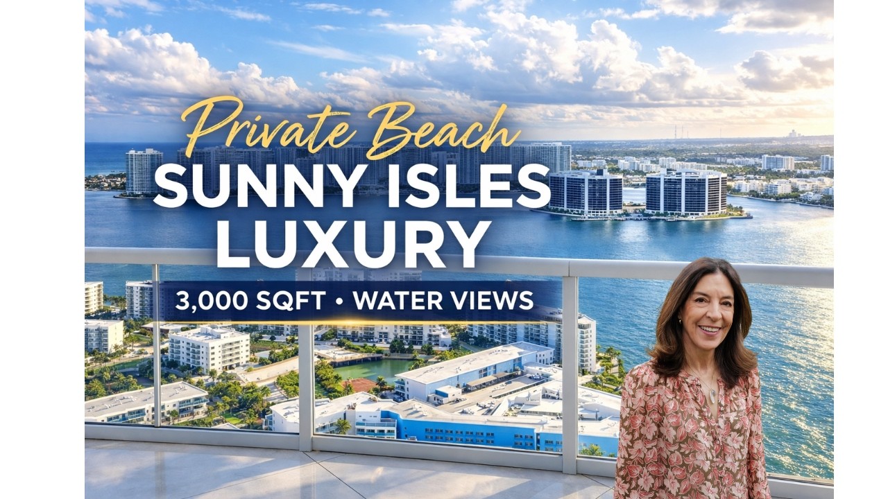 3,000 SF Beachfront Luxury Condo in Sunny Isles Beach, Miami | 3BR + 3.5 Oceanfront Tour