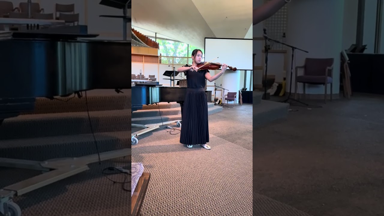 2025/06 (12Y) Lizzie’s Viola Spring Recital — Bach suite 2 prelude 