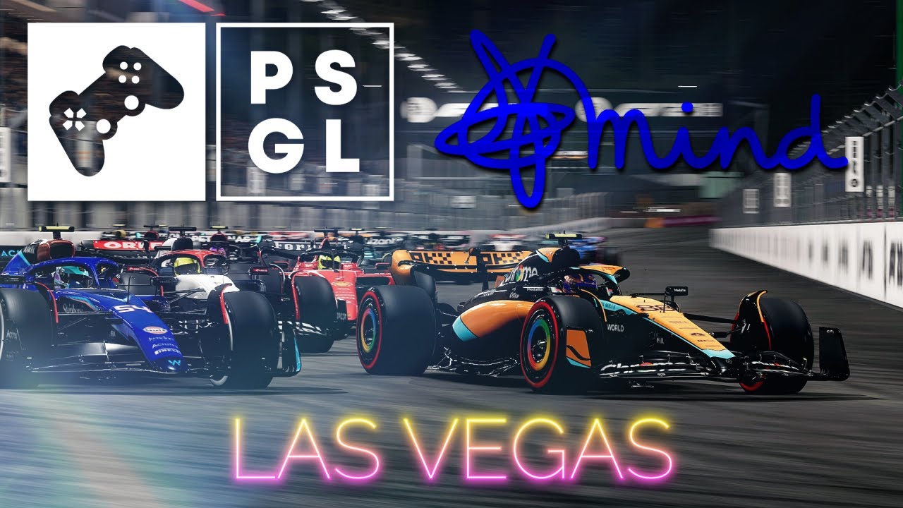 PSGL F1 MIND CHARITY RACE AROUND LAS VEGAS ON F1 23