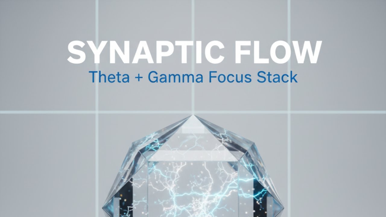 SYNAPTIC FLOW ⚡ 6Hz Theta + 40Hz Gamma Stack (High Performance EDM Focus)