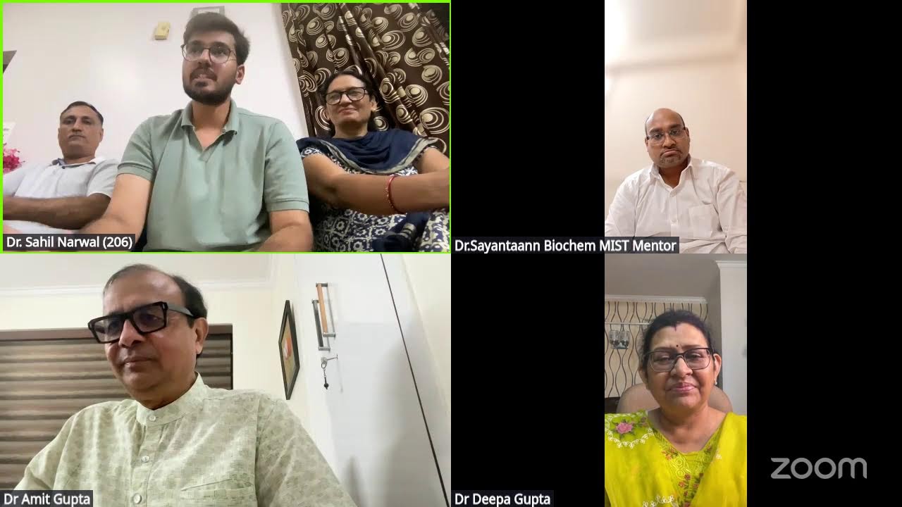 FMG Student Success Story Dr. Sahil Narwal, Score 206