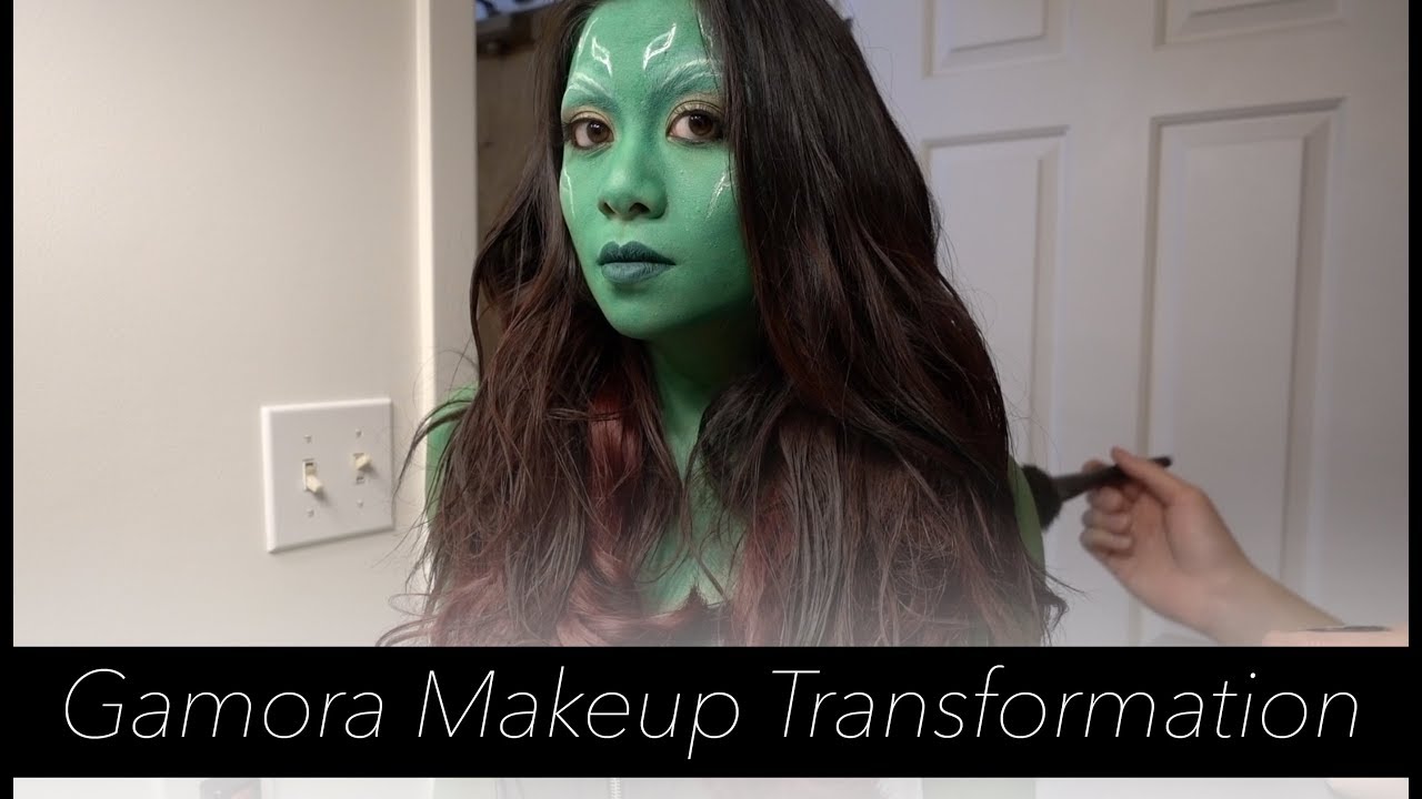 Gamora Makeup Tutorial