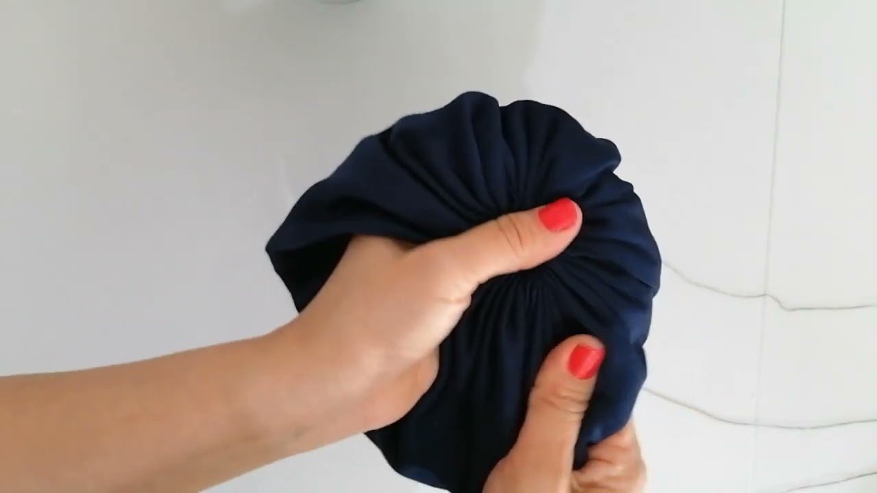 DIY como hacer un turbante para mujer fácil #costura #handmade