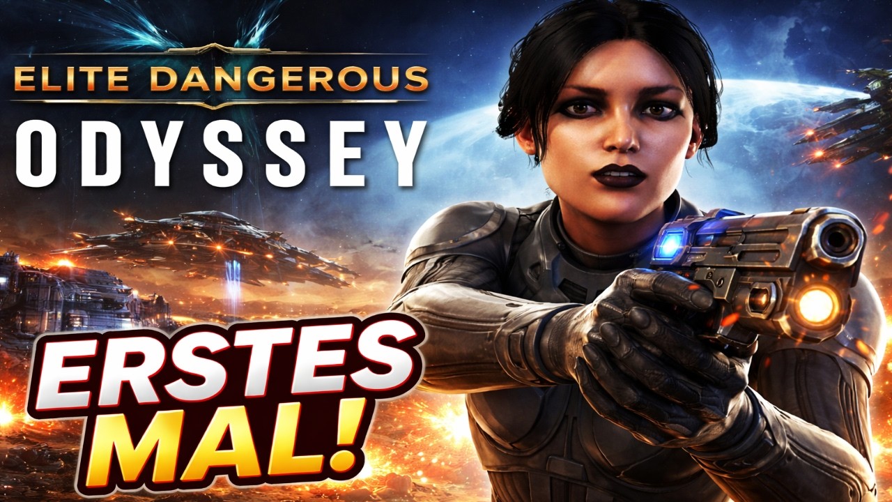 🚀 Mein allererstes Mal in Elite Dangerous: Odyssey – und ich bin komplett überwältigt. CHECKE NIX!