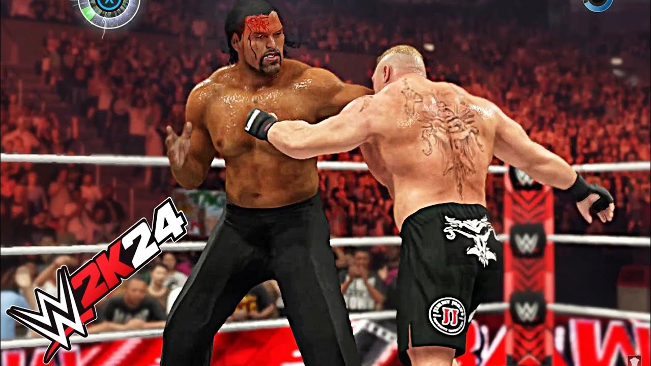 FULL MATCH : Brock Lesnar Vs.The Great Khali - WWE Universal Championship Match in RAW