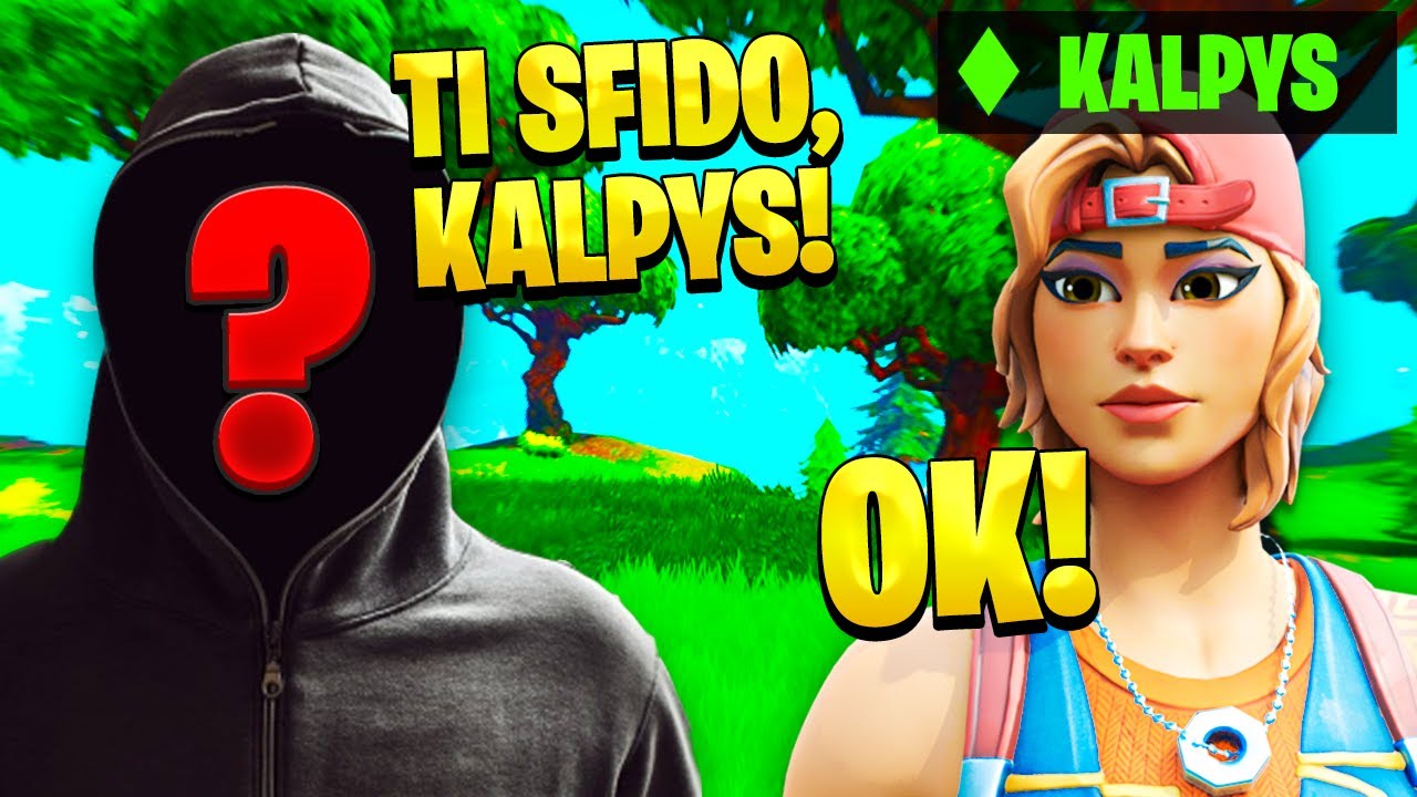 IL GIOCATORE MISTERIOSO BATTE KALPYS nel PROVINO! 😱 Fortnite Provini Cap