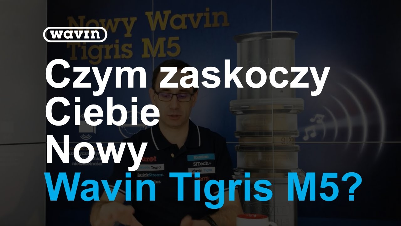 Innowacje w nowych kształtkach Wavin Tigris M5