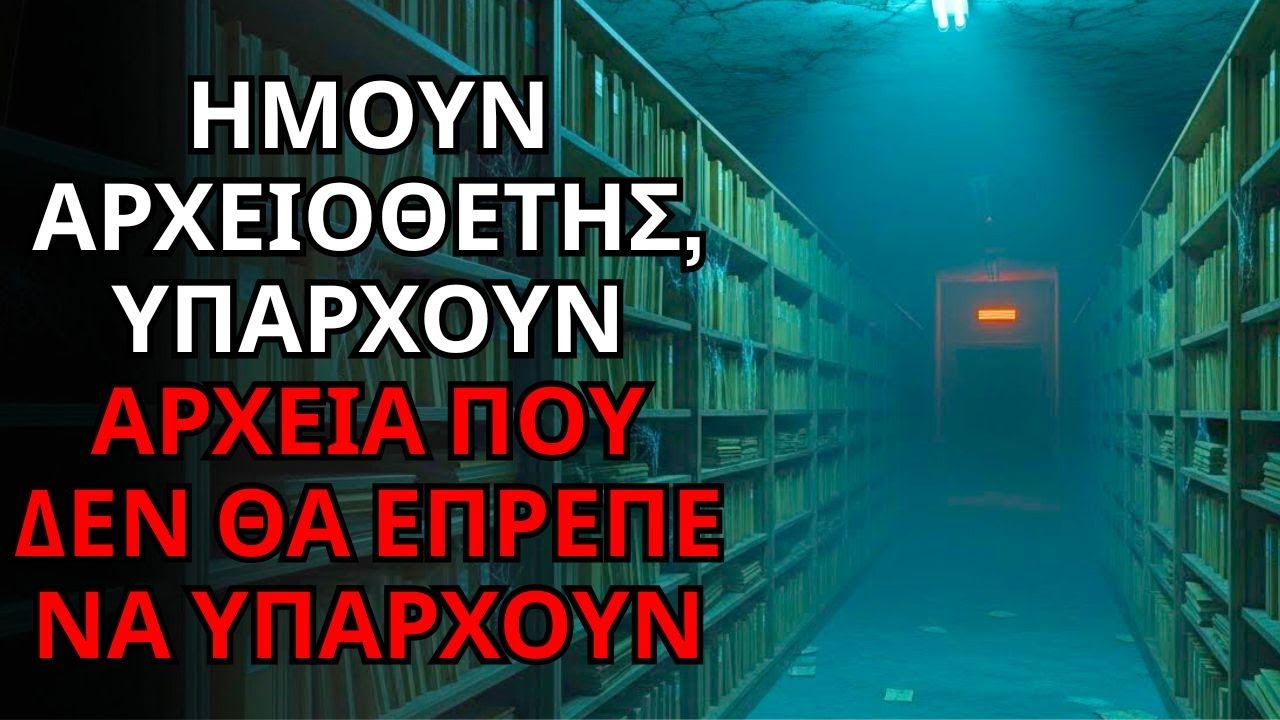 Εργάζομαι σε Δημοτικό Αρχείο Παλιάς Πόλης. Υπάρχουν Αρχεία Που Δεν Θα Έπρεπε να Υπάρχουν.