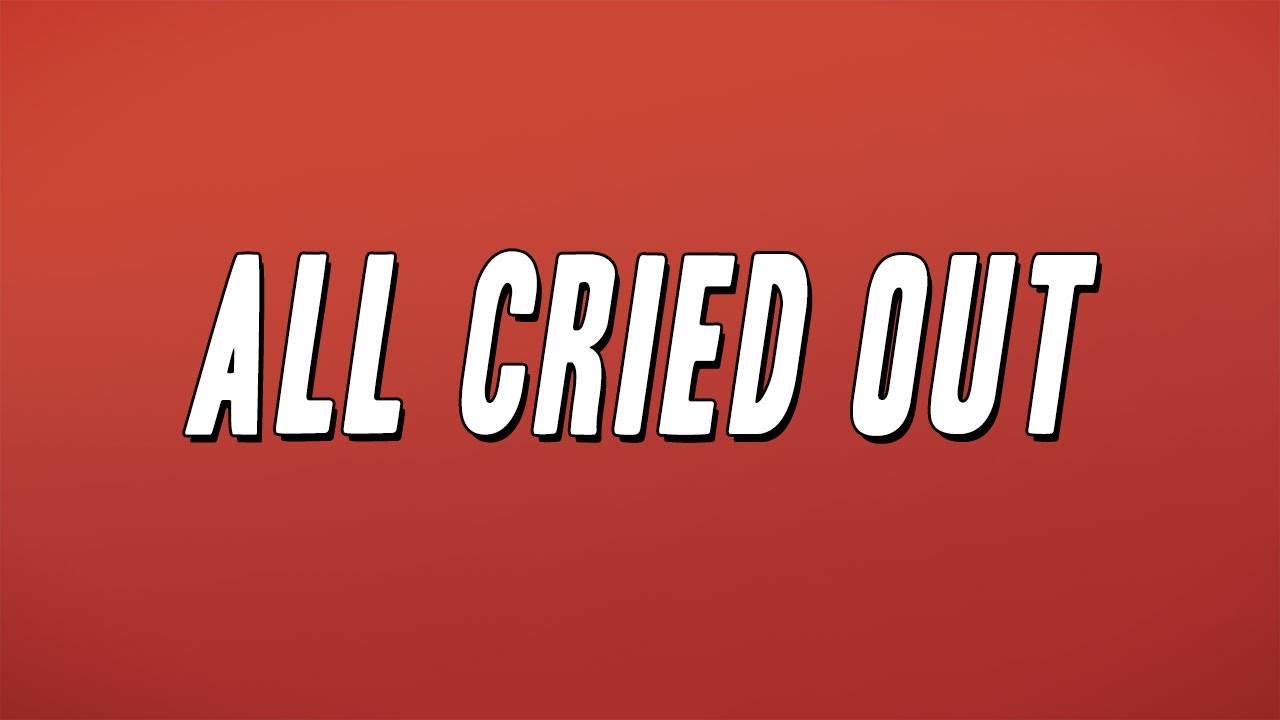 Allure - All Cried Out ft. 112 (Lyrics)