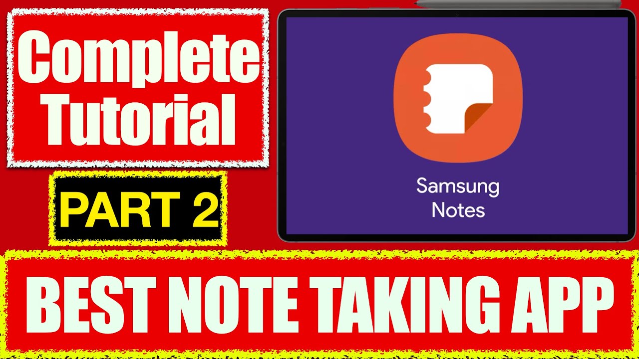 How To Use Samsung Notes For Study on Samsung Tab S9 Fe (PART 2) Complete Tutorial By Pandit Project