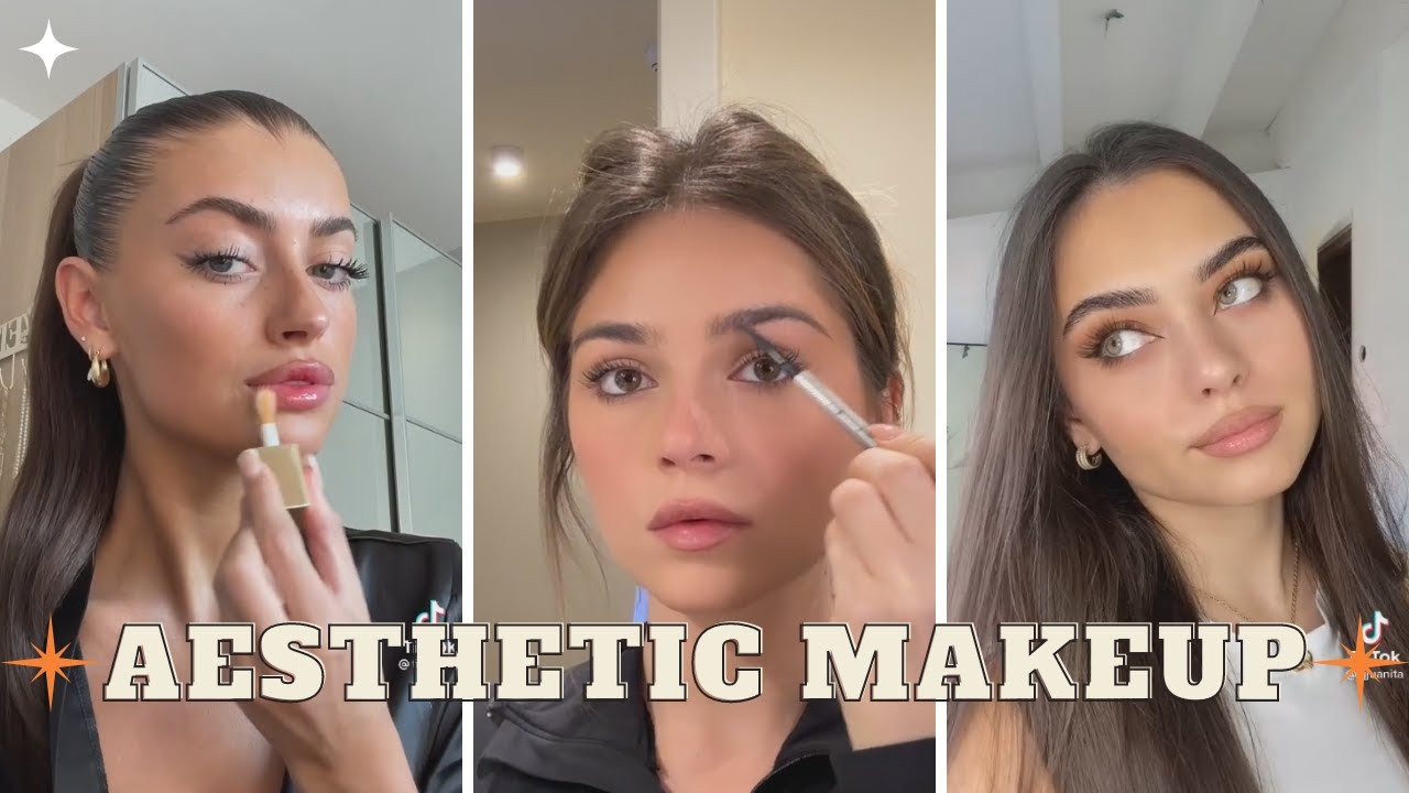 Эстетический макияж 2023💕 | Подборка уроков макияжа в TikTok✨