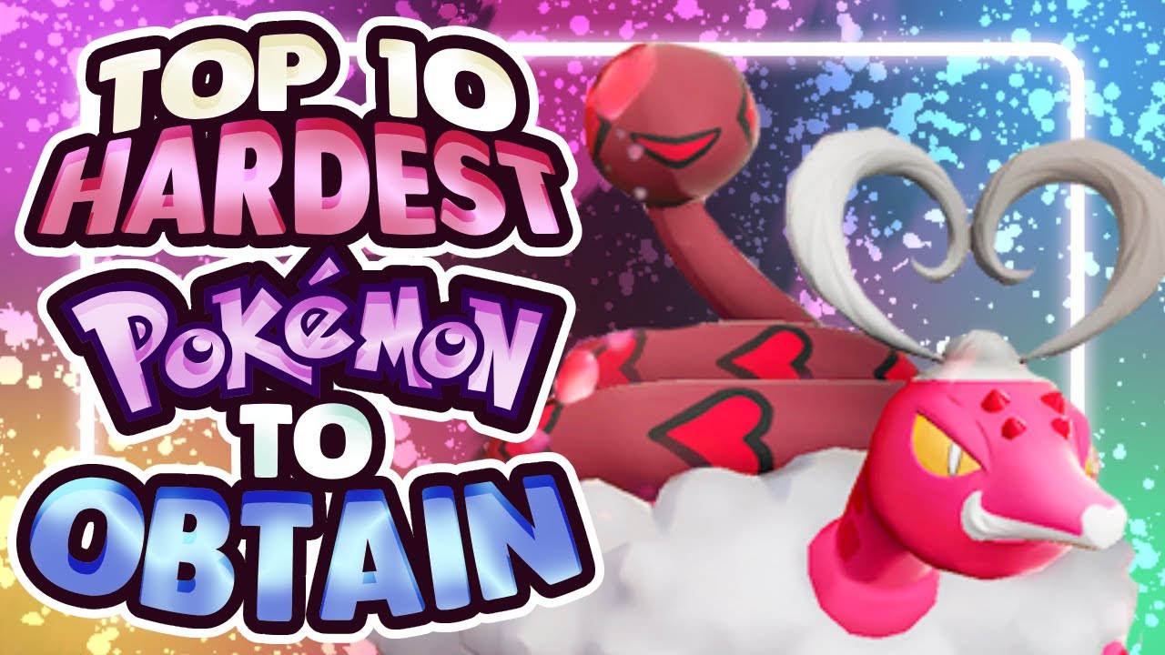 Top 10 Hardest Legendary Pokemon to Catch