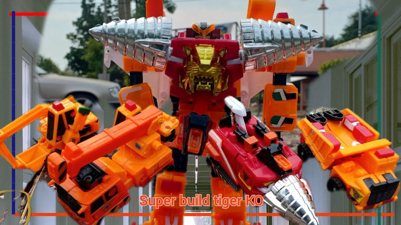 super build tiger công việc của Trung Quốc keisatsu yuusha J-decker