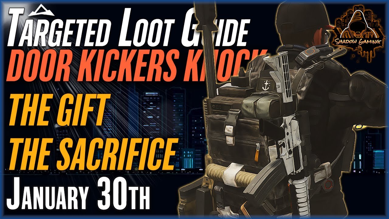 The DIVISION 2 | Targeted Loot Today | January 30 | *DARK WINTER* | FARMING GUIDE