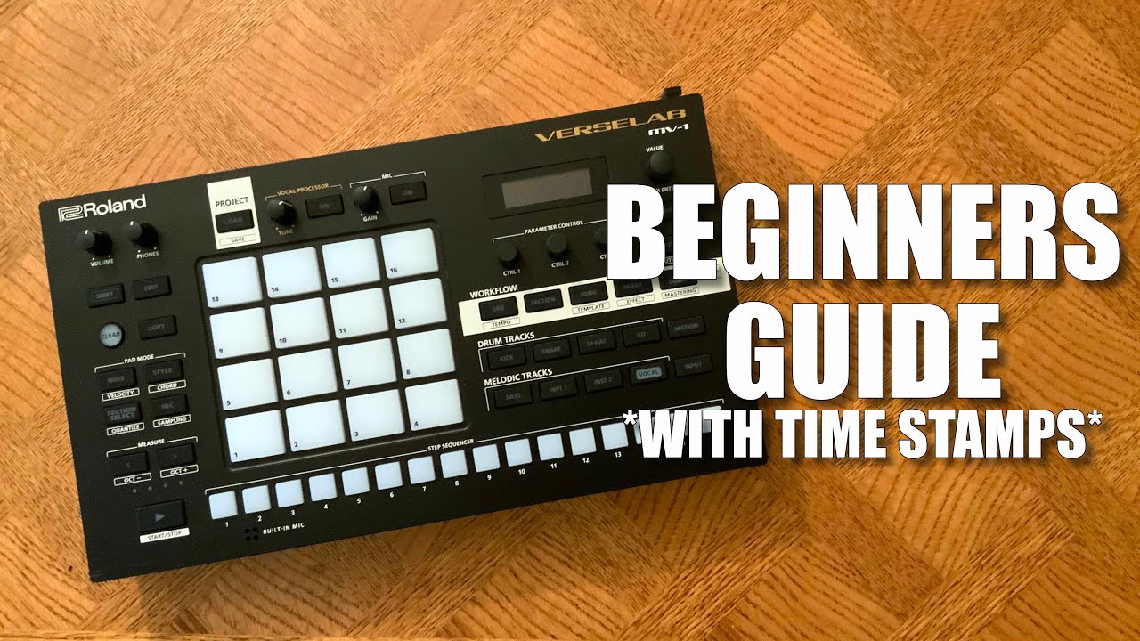 Roland Verselab MV-1 — как создать свой первый бит