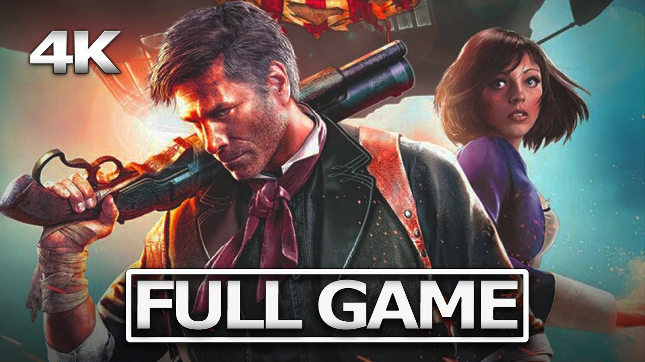 BIOSHOCK INIFINTE Full Gameplay Walkthrough / No Commentary 【FULL GAME】4K UHD