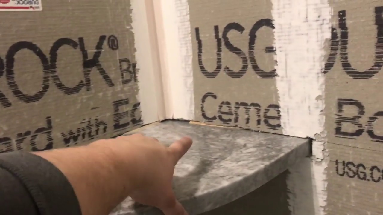 Shower Stone Bench | Winni Designs LLC | Corner shower seat