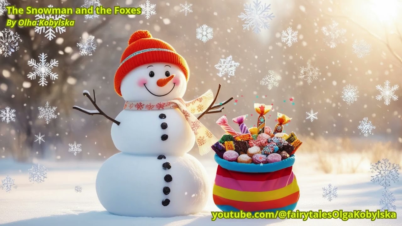 The Snowman and the Foxes #forkids #bedtimestories #talesforchildren #audiofairytale #fairytales