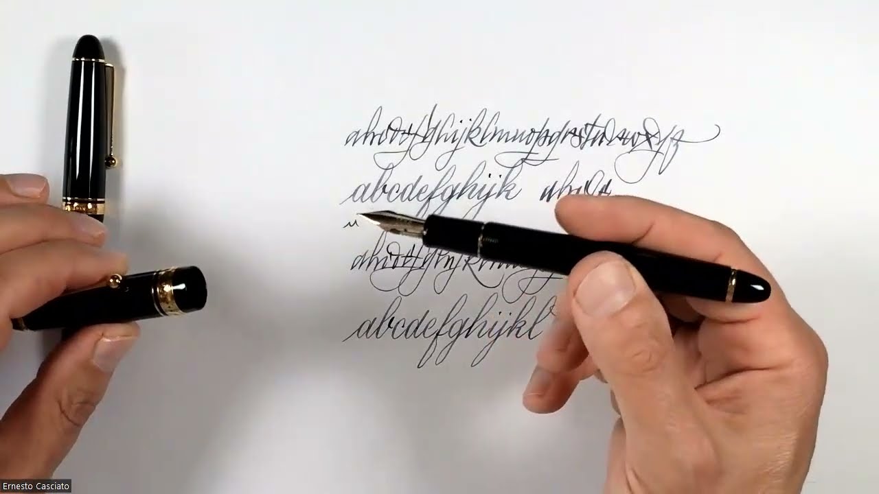 Stilografiche giapponesi Pilot 742 e 743 con pennino Falcon in oro 14 K