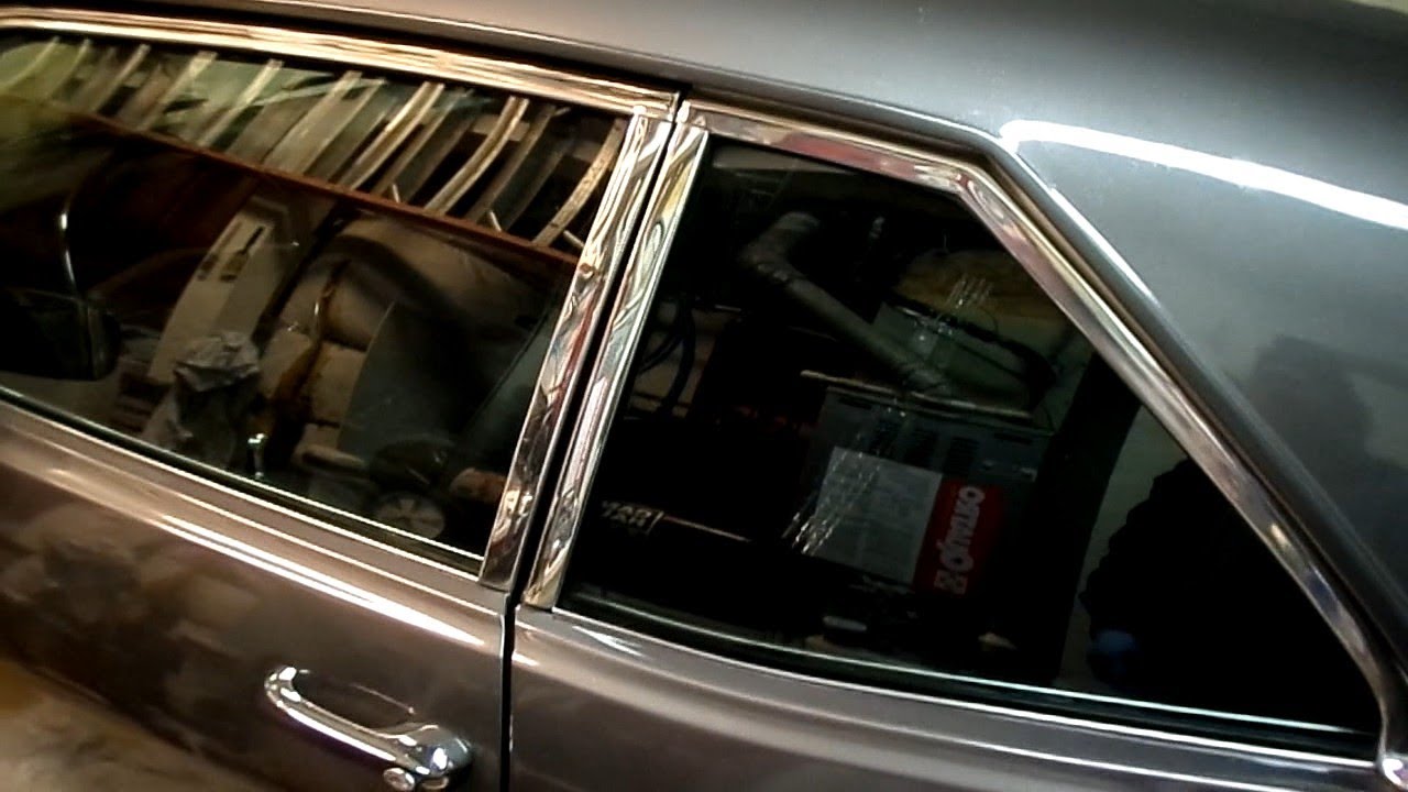 1972 Nova SS anodized aluminum door and window trim refurbishment