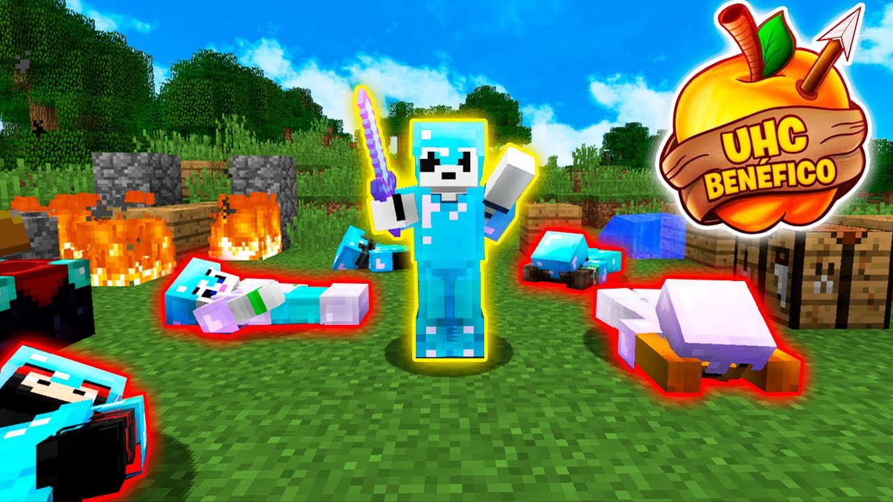 MATANDO YOUTUBERS EN MINECRAFT UHC!!