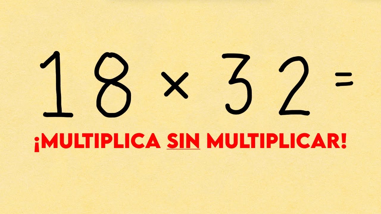 🤯SORPRENDE a tus AMIGOS con este TRUCO para MULTIPLICAR
