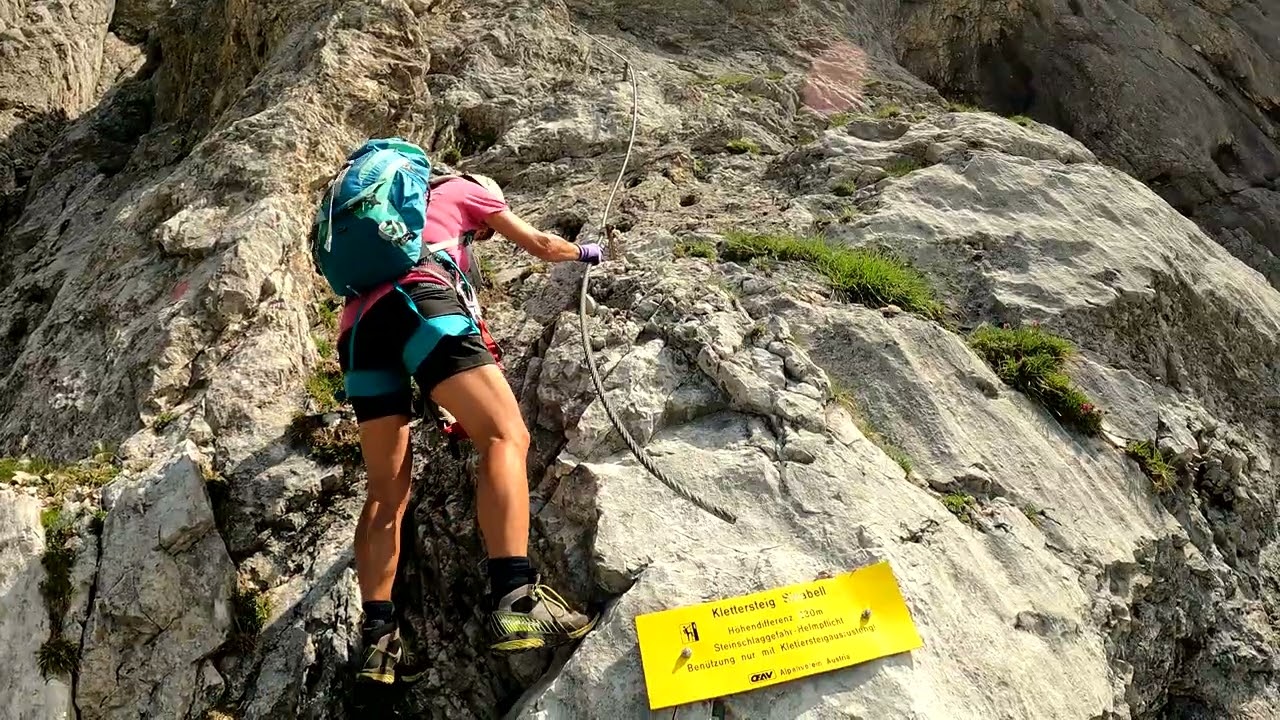 Bergtour zum Guttenberg Haus Ramsau inkl. Sinabell - Klettersteig 03 06 2022