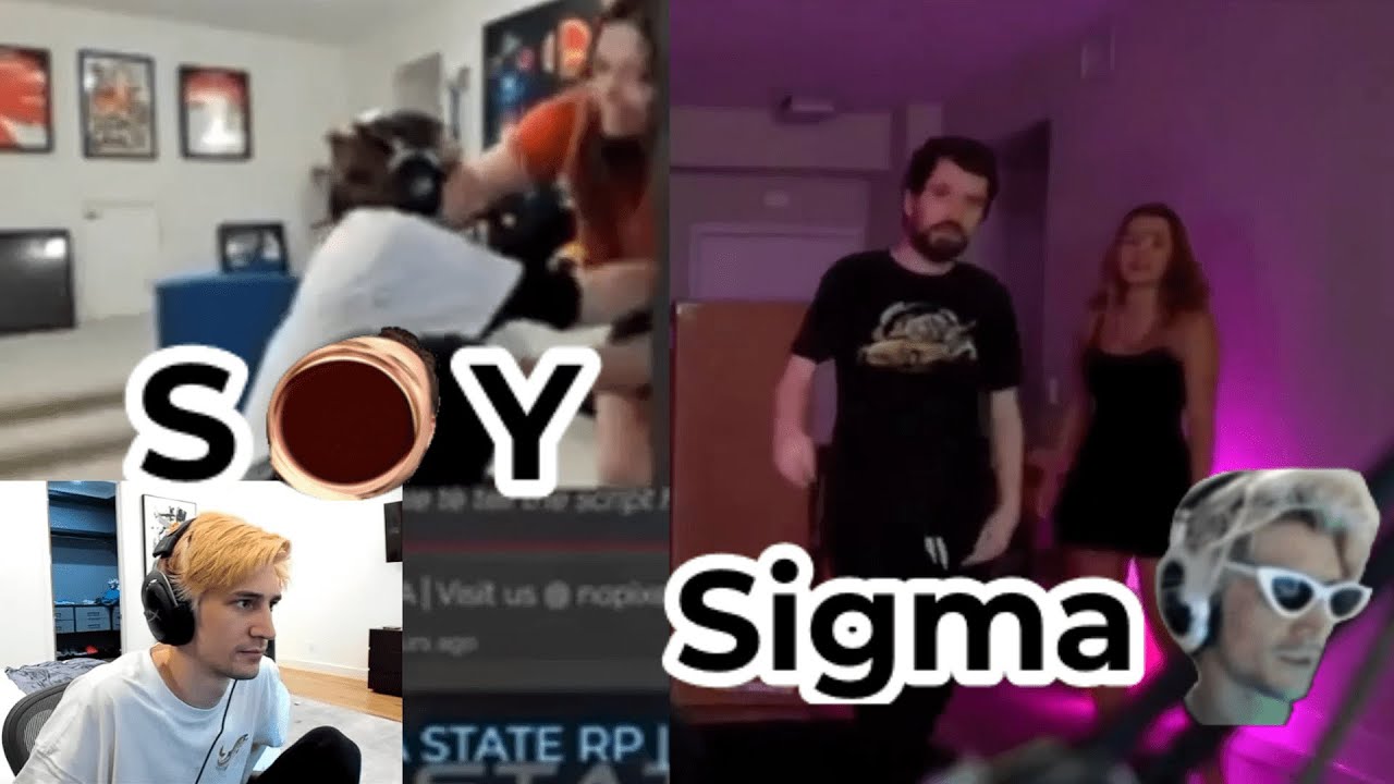 xQc reacts to him being a SOY vs Destiny being a Sigma