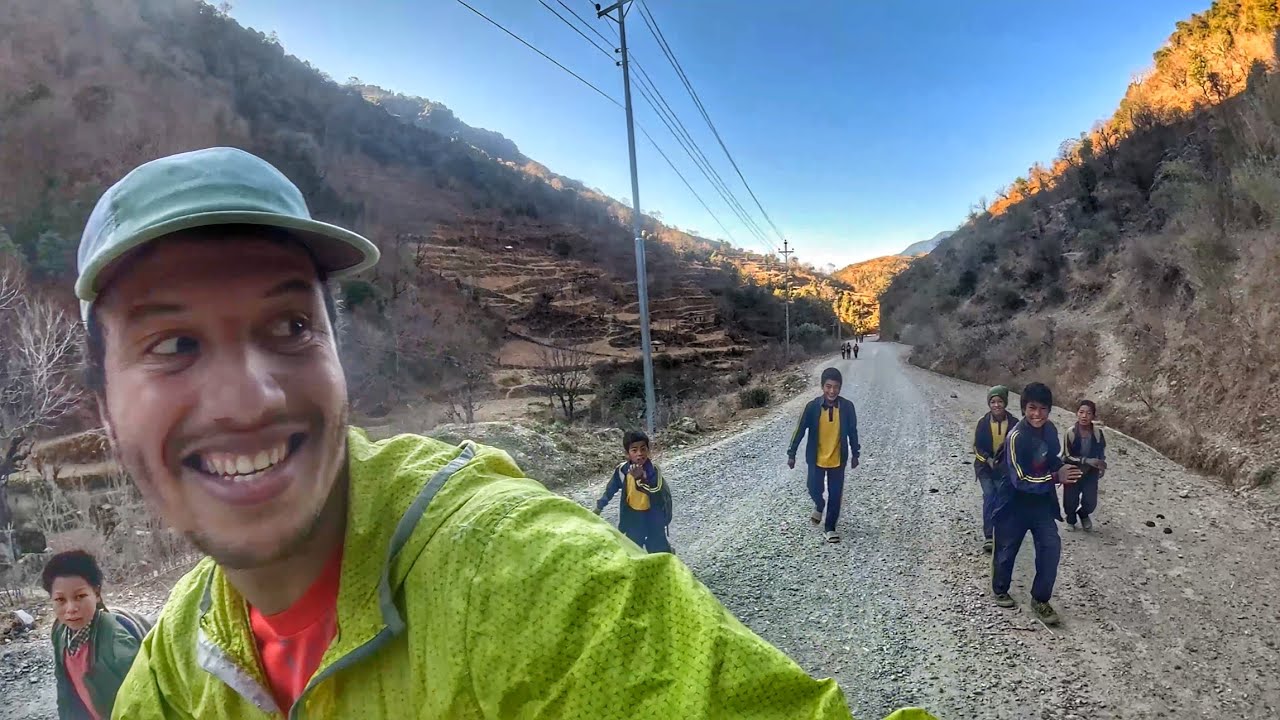 أصعب يوم في دولة النيبال ⛰️و نمت داخل مطعم في  🇲🇦🇳🇵قمة الجبل
