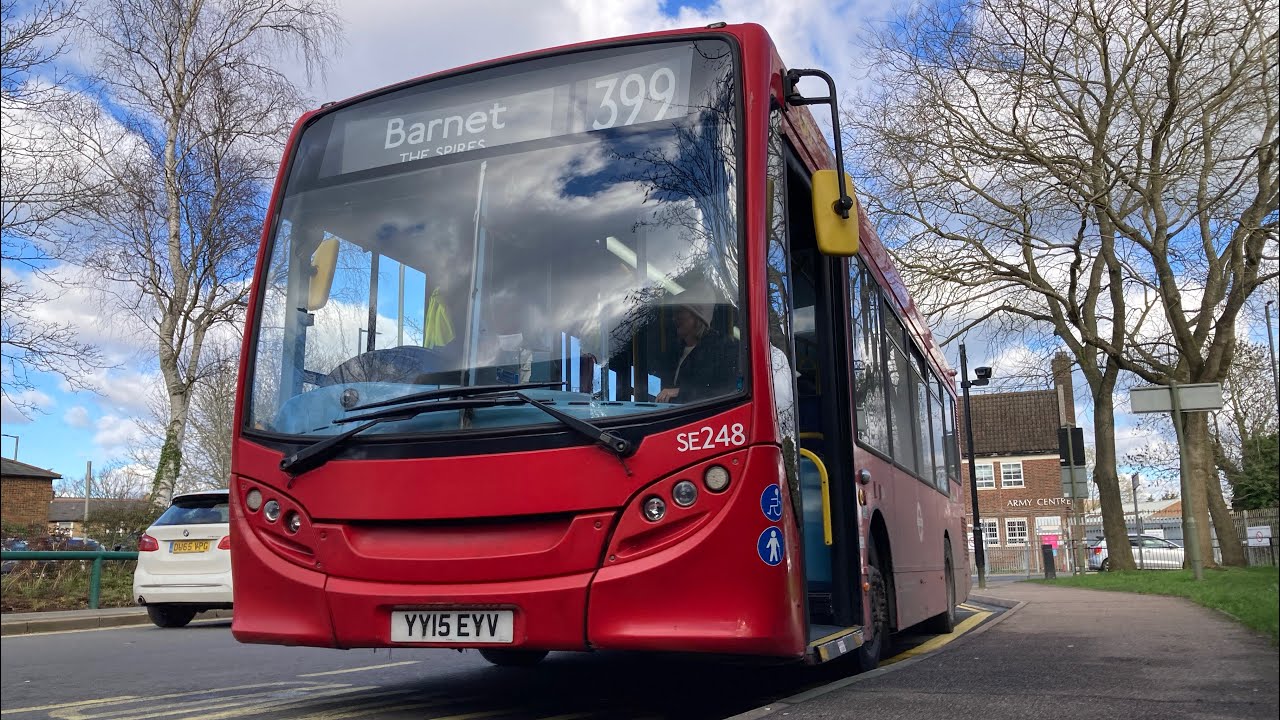 TFL 399奇平巴尼特 /尖塔Barnet/The Spires↩️哈德利伍德站Hadley Wood Station 🚌YY15 EYV/SE248