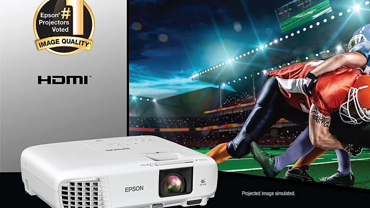 Epson Home Cinema 880 3-chip 3LCD 1080p Projector, 3300 lumens Color and White Brightness