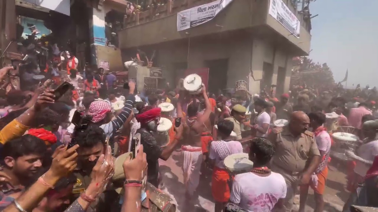 Varanasi kasi Masan ki holi//masan holi 2025//manikarnika ghat masan ki holi//varanasi kasi2025