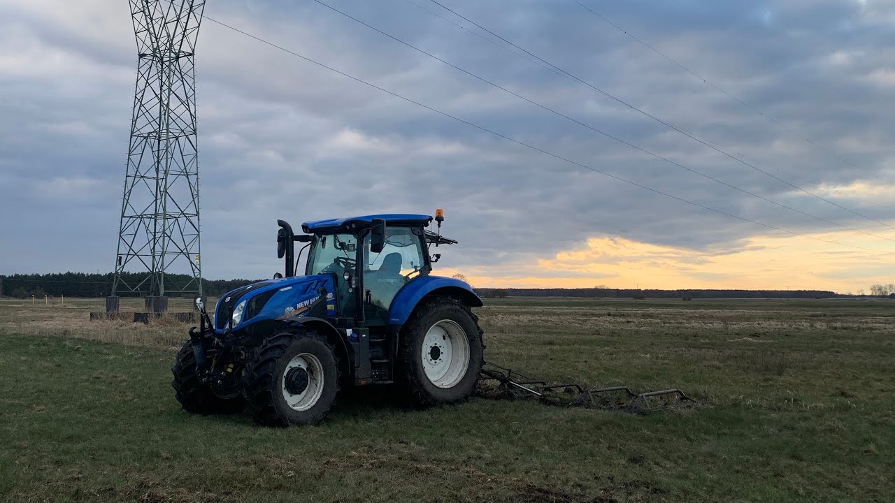 #4 | Włókowanie łąk i mycie sprzętu | NH T6.160 DC | P.T Agro