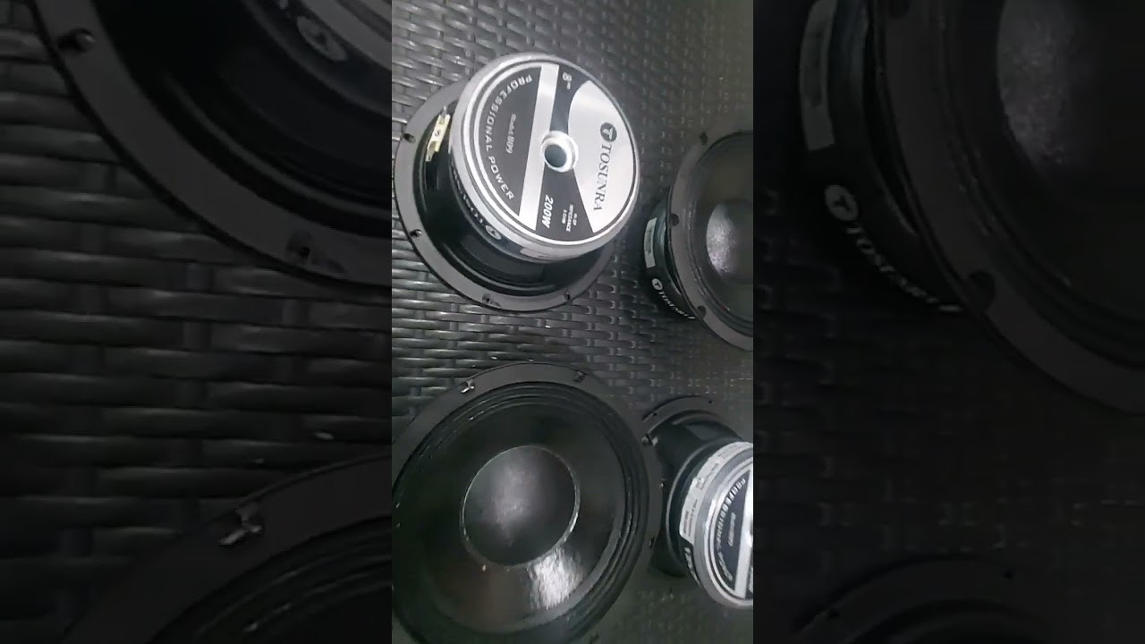 Tosunra 809 Raw Driver Speaker #jblhardbass #music #bass #dj #basshead #megabass #bassmachine  #fyp
