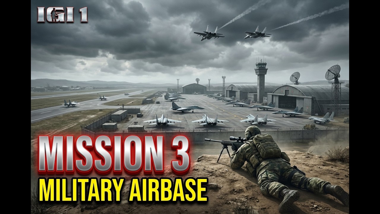 IGI 1 I AM GOING IN - MILITARY AIRBASE  3