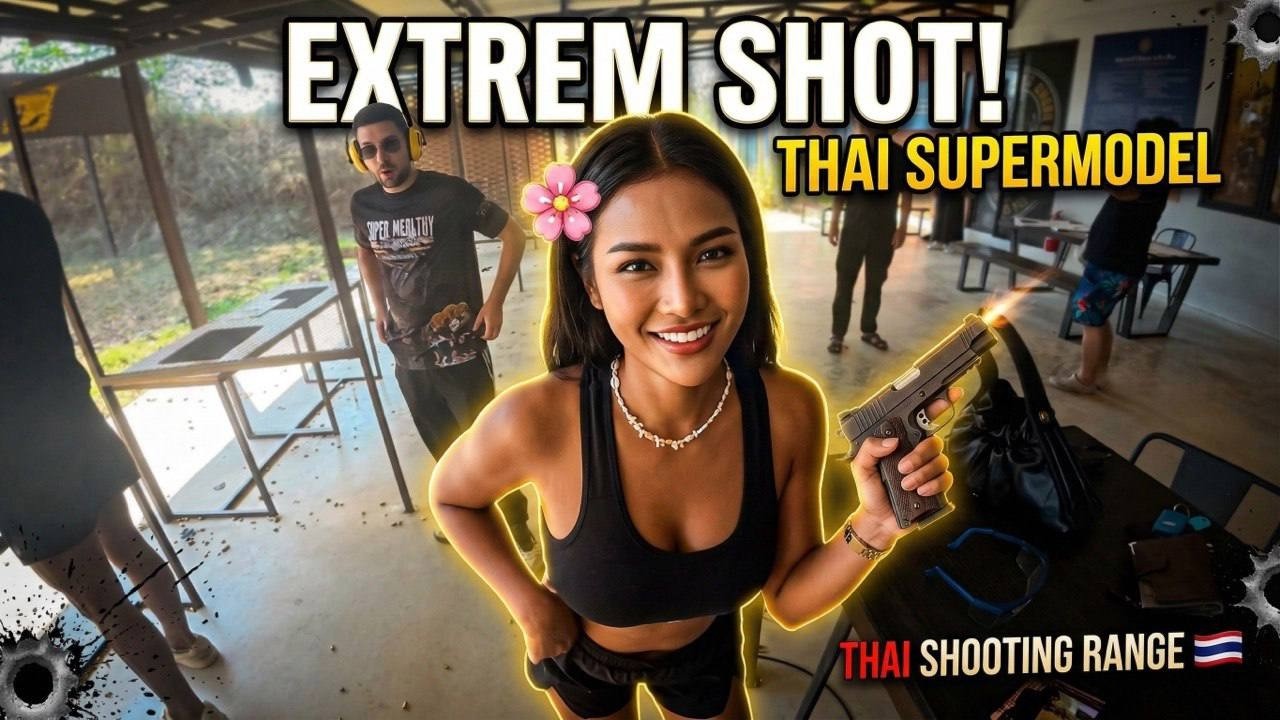 Nobody Told Me Thai Supermodels Could SHOOT Like This 😳🔫🔥 | POV Thailand