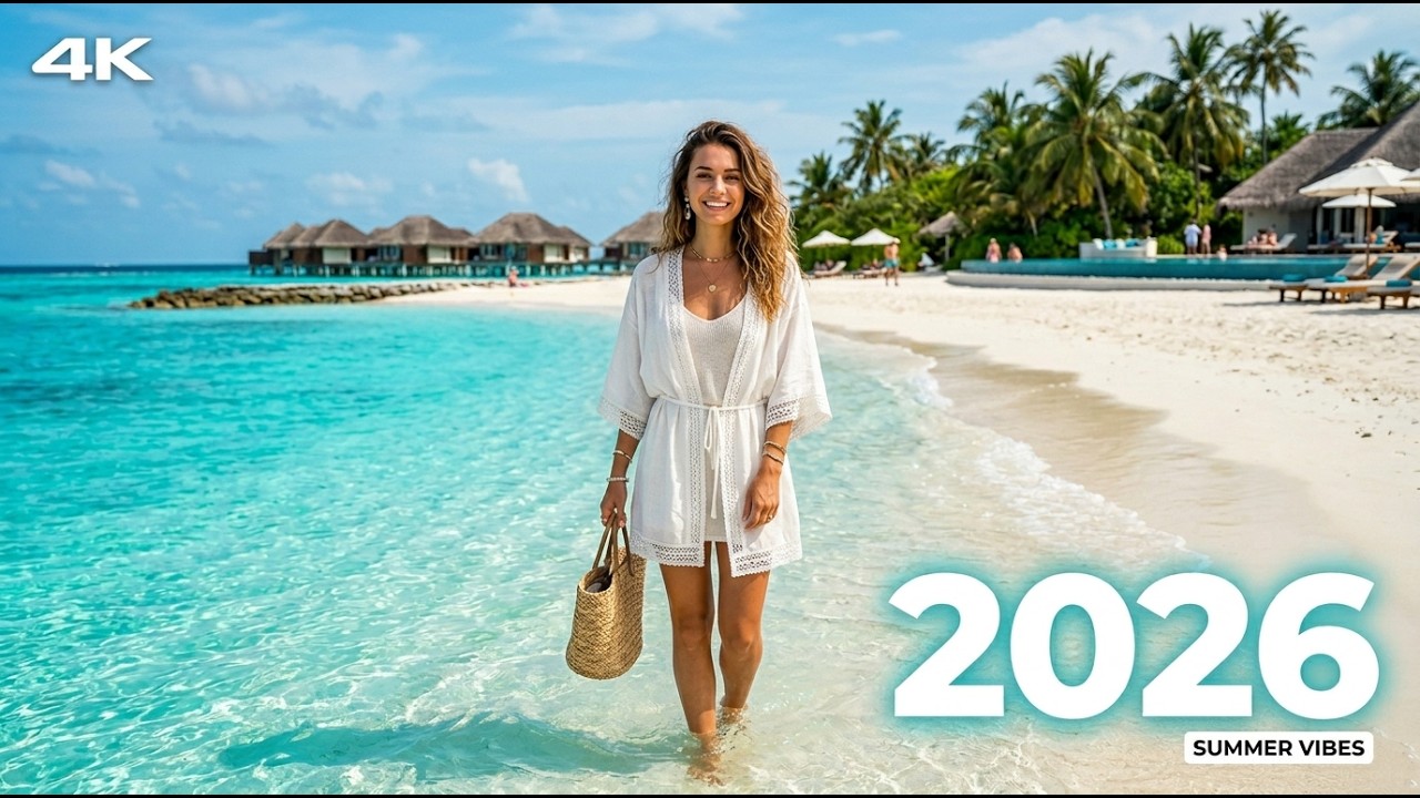 🌊 Deep House Summer Mix 2026 💎 Relaxing Chill Music in 4K UHD