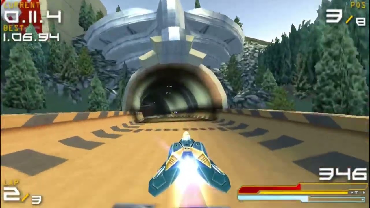 Wipeout Pure (PSP) | Running the First 4 Circuits in this Classic PSP Racing Game