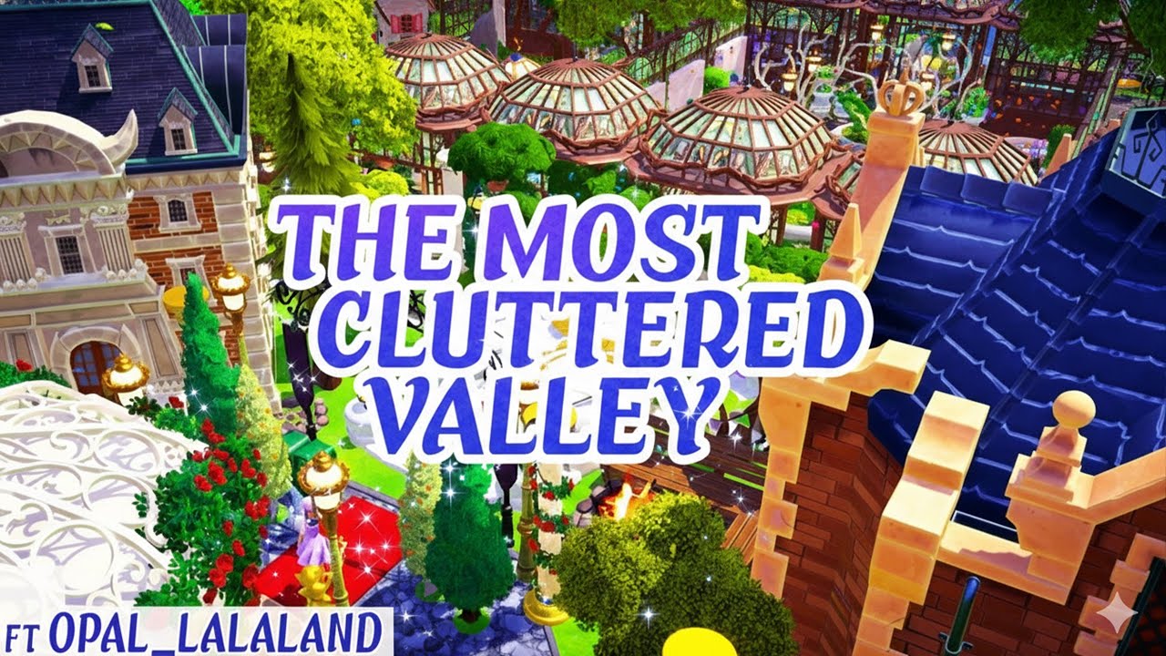 This Is THE MOST CLUTTERED Valley in Disney Dreamlight Valley! And It's INCREDIBLE!