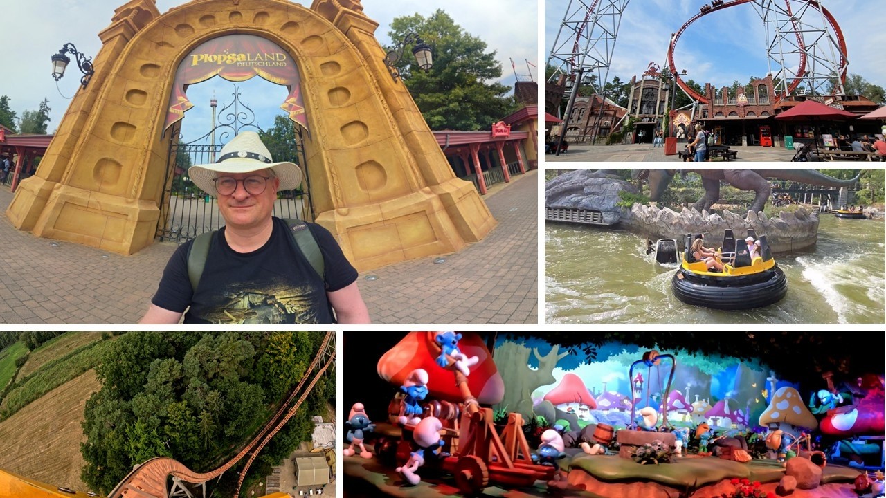 VLOG: GeForce, Skyscream & Schlumpf-Action – Abenteuer im Plopsaland Germany ehemals Holidaypark